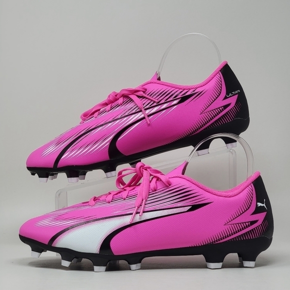 Puma Ultra Play FG/AG Soccer Cleats Mens Size 10 Pink Black White 107763-01 New main image 9